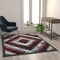 Flash Furniture Red 5' x 7' Diamond Patterned Area Rug OKR-RG1106-57-RD-GG - alternate 1